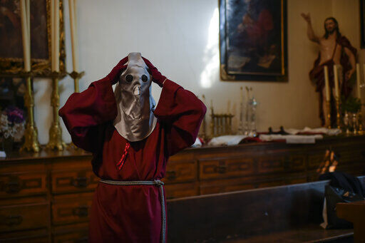 APTOPIX Virus Outbreak Spain Holy Week